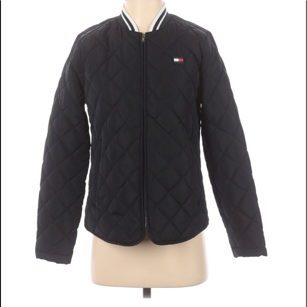💥Rare Tommy Hilfiger zip up puffer jacket. SMALL
